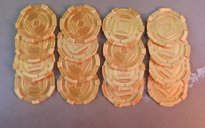 New Star Wars Kessel Sabacc Tax 3D Printed Token Chips Set available now!