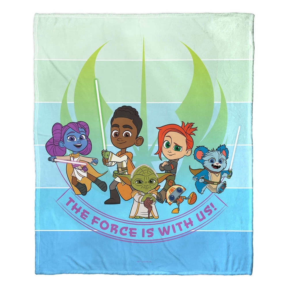 SWYJA The Force Is With Us Silk Touch Throw Blanket 1