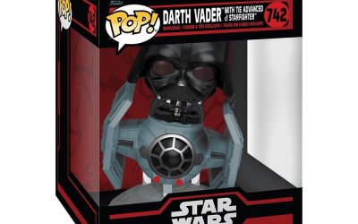 New Star Wars Darth Vader Advanced X1 Starfighter Funko Pop! Bobble Head Toy available now!