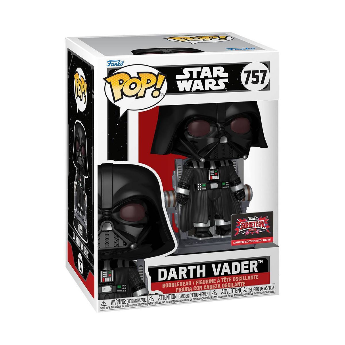 ROTS Darth Vader Rebuild Funko Pop! Bobble Head Toy 1