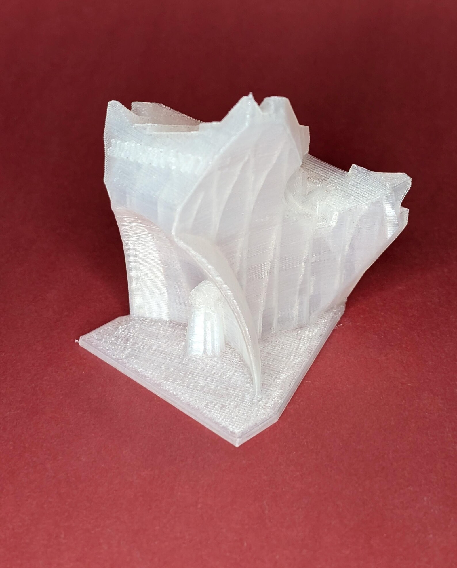 SW Micro Galaxy Squadron TIE Silencer & TIE Striker 3D Printed Flight Stand 2-Pack 2