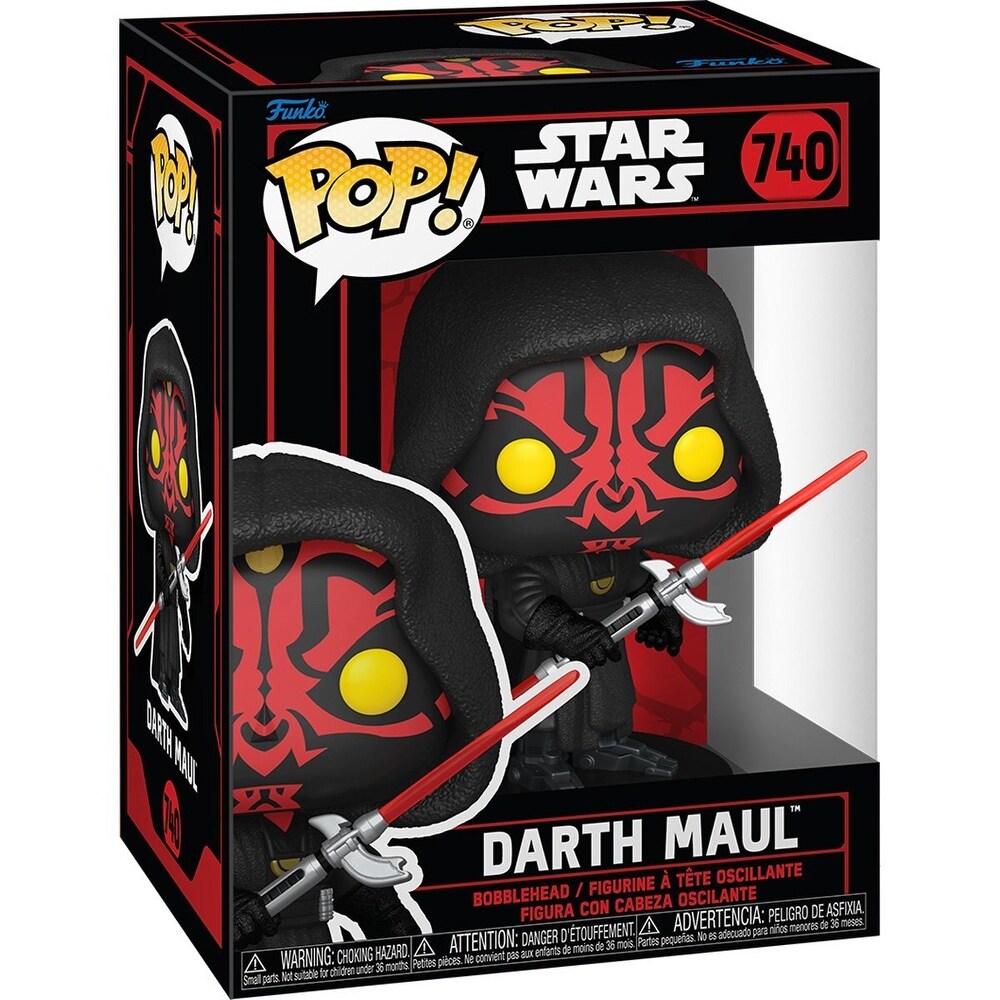 SWR Dark Side Darth Maul Funko Pop! Bobble Head Toy 1