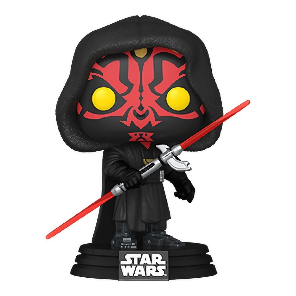 SWR Dark Side Darth Maul Funko Pop! Bobble Head Toy 2