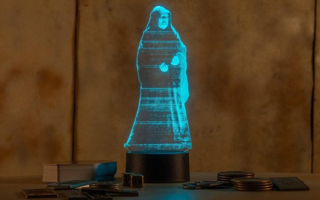 New Revenge of the Sith Darth Sidious Order 66 Hologram LED Night Light available now!