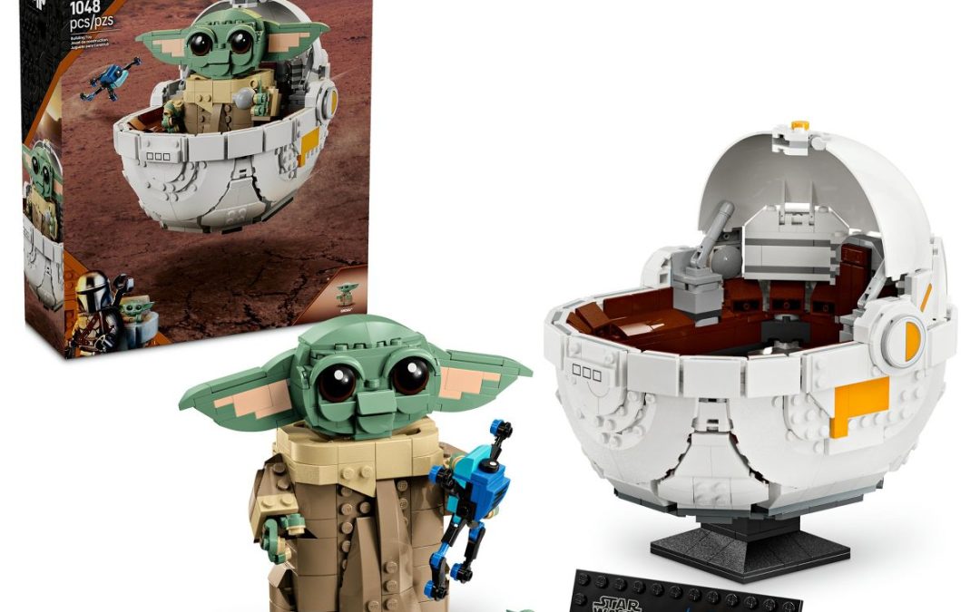 New The Mandalorian The Child (Grogu) with Hover Pram Buildable Lego Set available now!