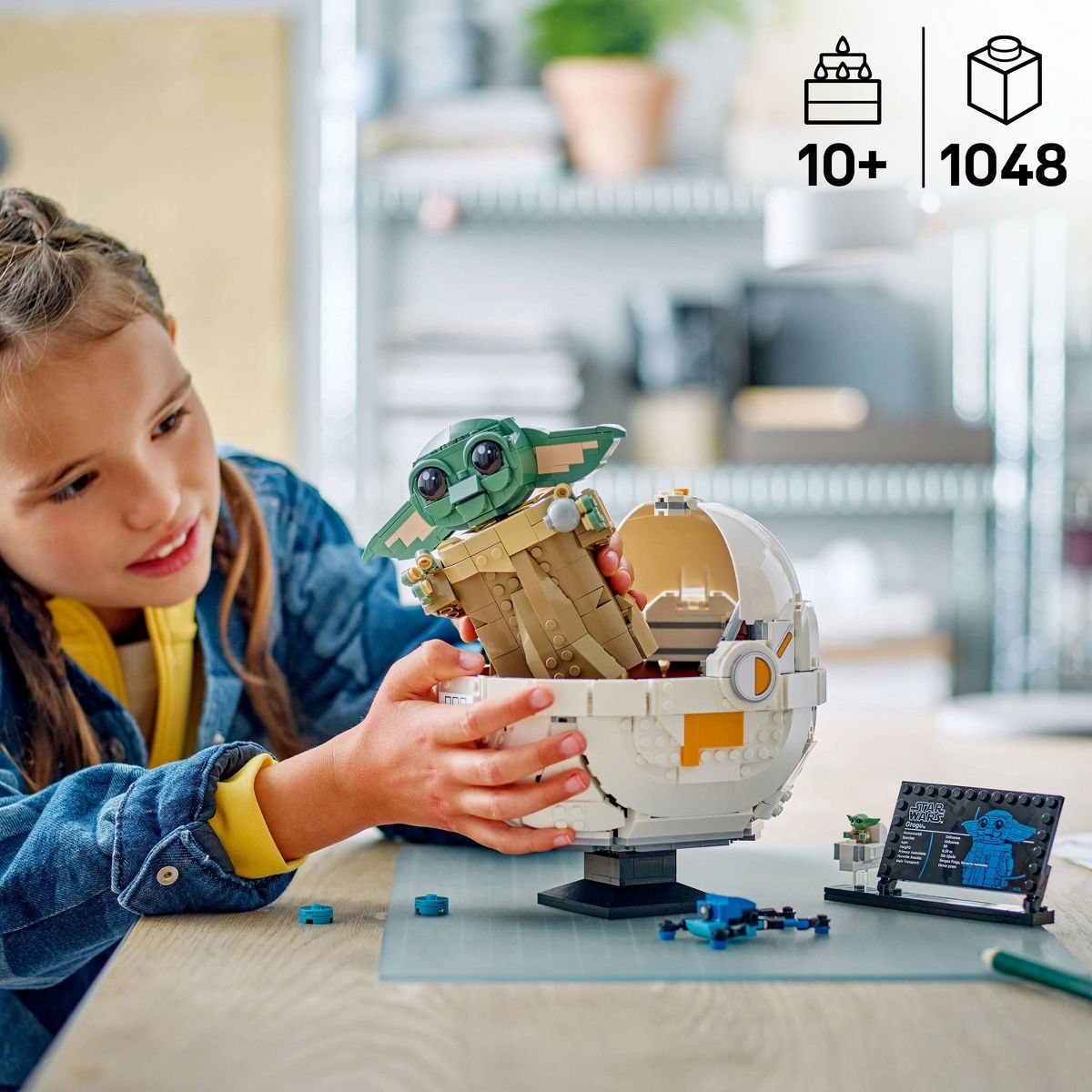 TM The Child (Grogu) with Hover Pram Buildable Lego Set 2