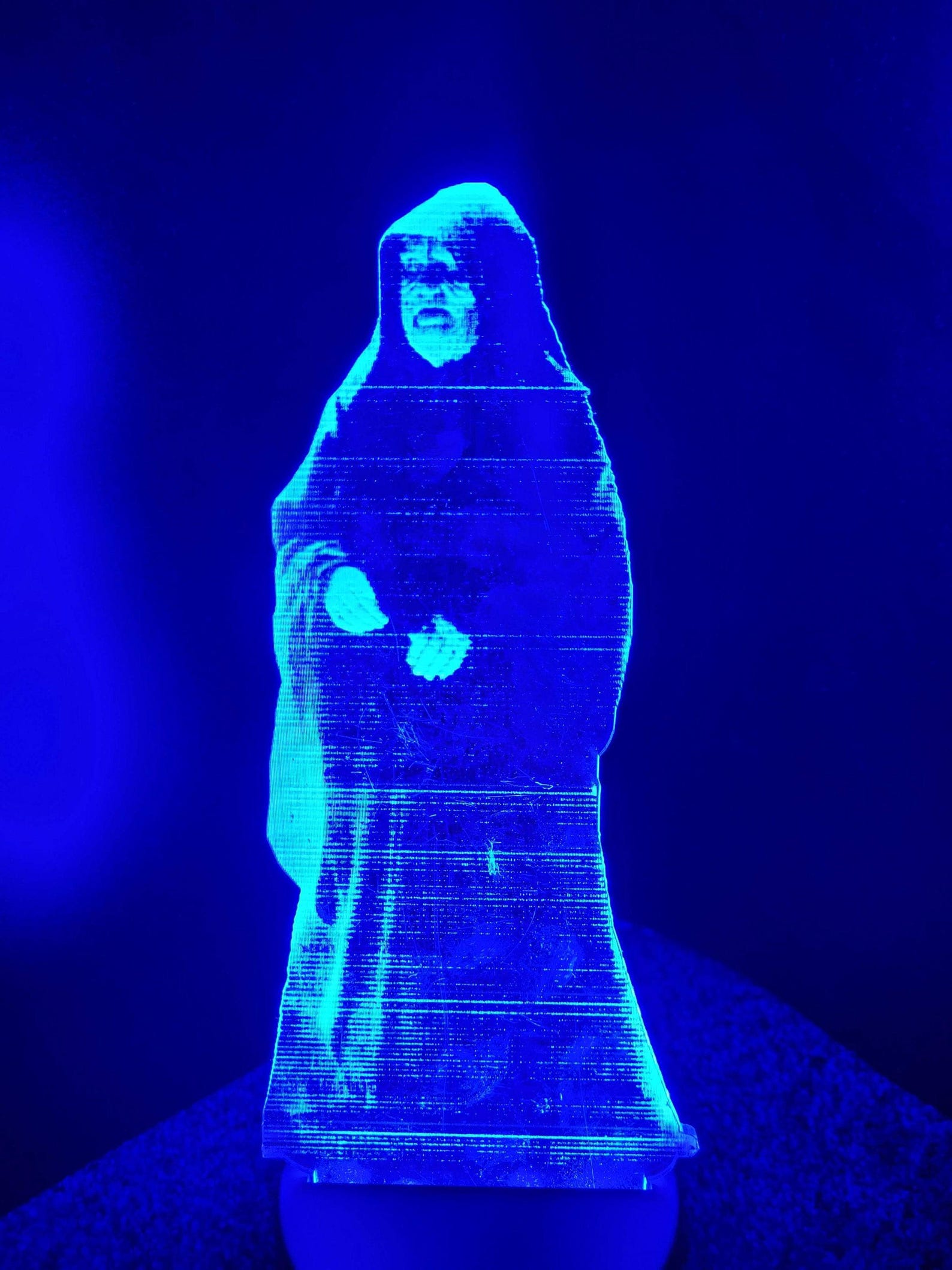 ROTS Darth Sidious Order 66 Hologram LED Night Light 2