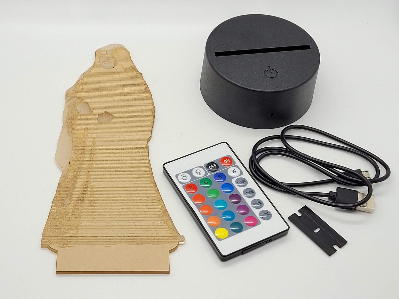 ROTS Darth Sidious Order 66 Hologram LED Night Light 3