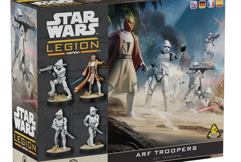 New Star Wars Legion ARF Troopers Mini Figure Set available now!