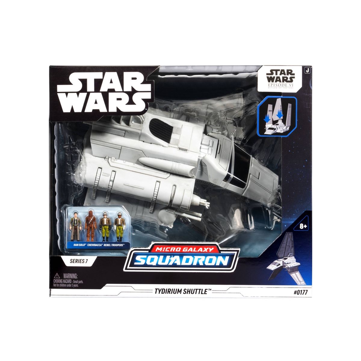 ROTJ Tydirium Shuttle Micro Galaxy Vehicle Play Set 1