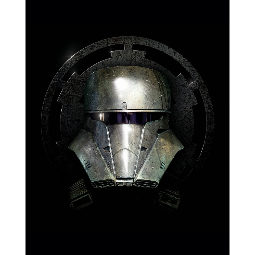 TM Imperial Tank Trooper Helmet Peel and Stick Wallpaper Mural 1