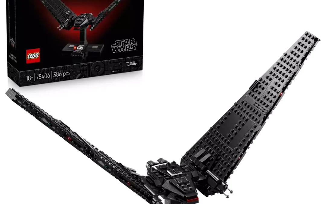 New The Force Awakens Kylo Ren's Command Shuttle Lego Set available now!