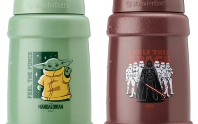 New The Mandalorian Hydration SpoutGuard Water Jug Blender Bottle 2-Pack Set available now!