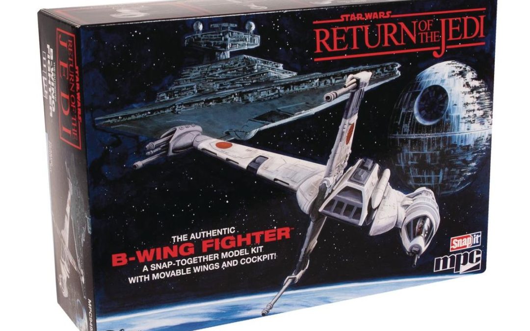 New Return of the Jedi B-Wing Fighter 1/144 Snap Model Kit available now!