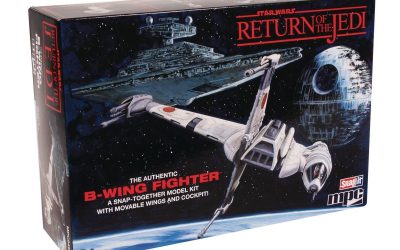 New Return of the Jedi B-Wing Fighter 1/144 Snap Model Kit available now!