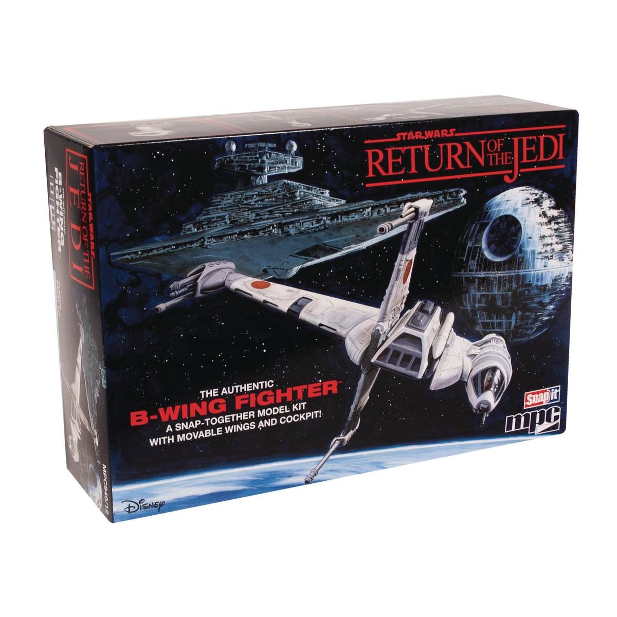 ROTJ B-Wing Fighter 1/144 Snap Model Kit