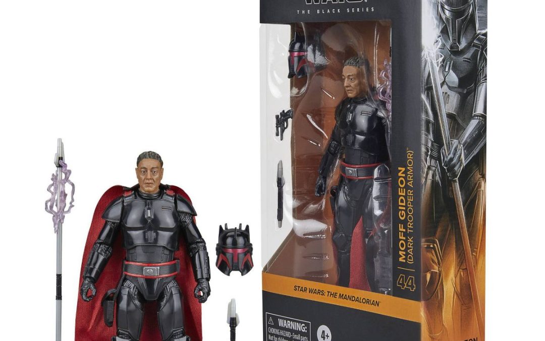 New The Mandalorian Moff Gideon (Dark Trooper Armor) Black Series Figure available now!