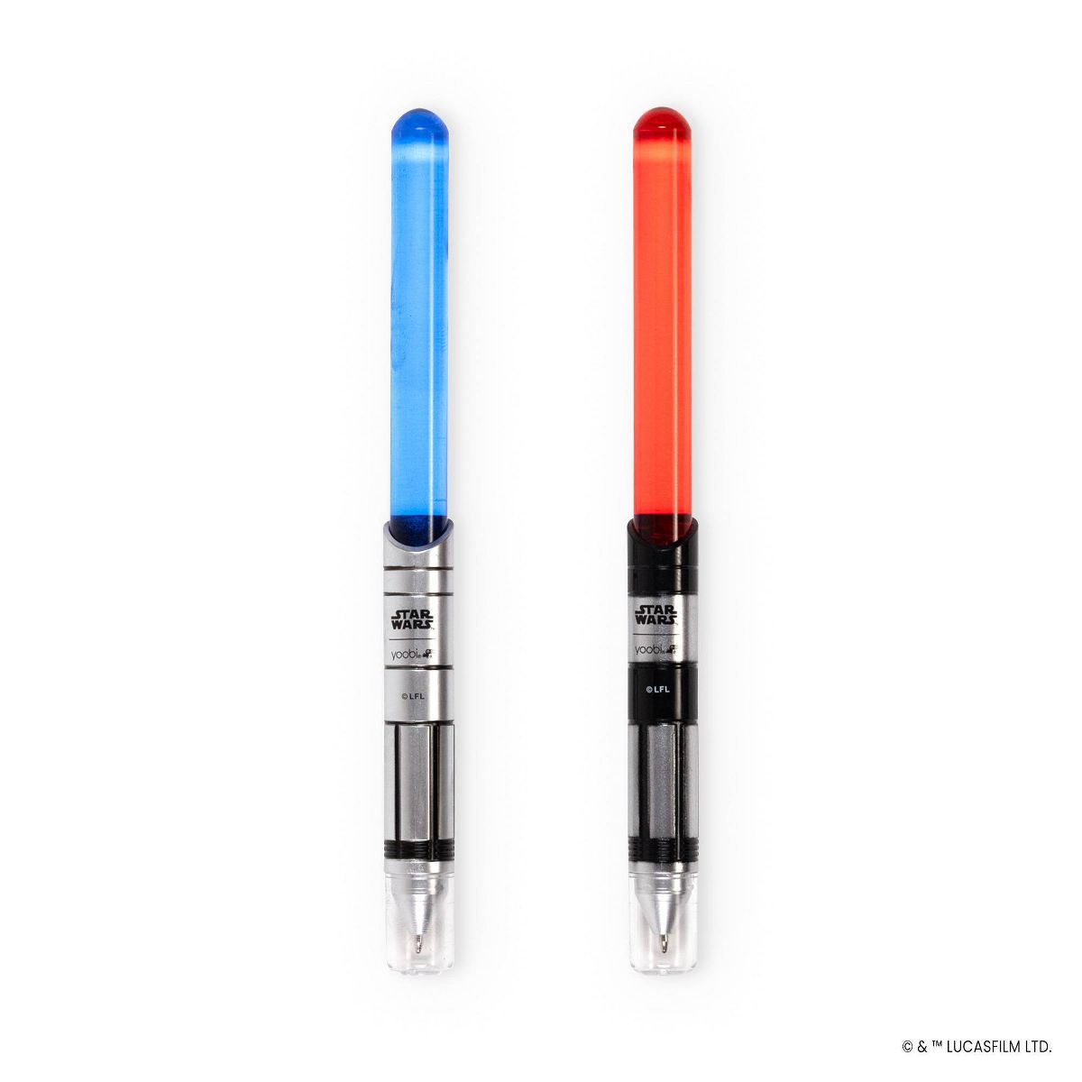 SW Lightsaber Molded Pens Writing Set 2-Pack 2