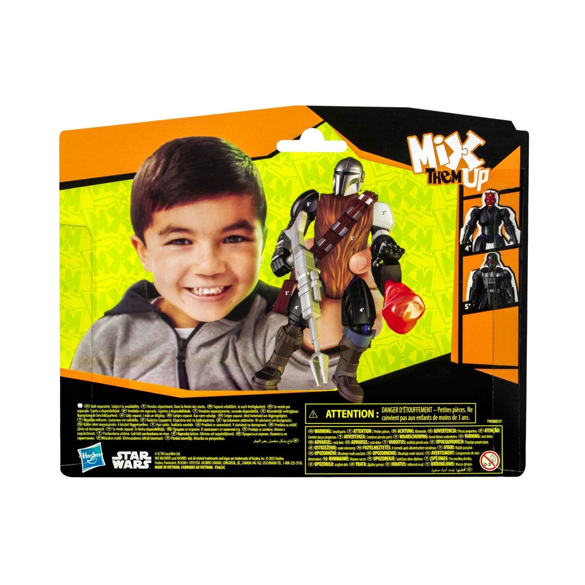 TM Din Djarin and The Child (Grogu) Mix Mashers 5" Figure Play Set 2