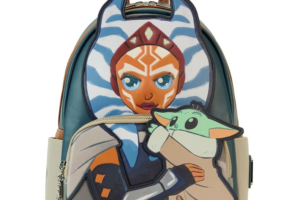 New The Mandalorian Ahsoka Holding The Child (Grogu) Mini Backpack available!