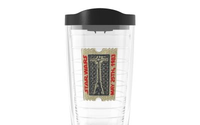 New Return of the Jedi Ticket Double Walled Insulated Travel Tumbler available now!