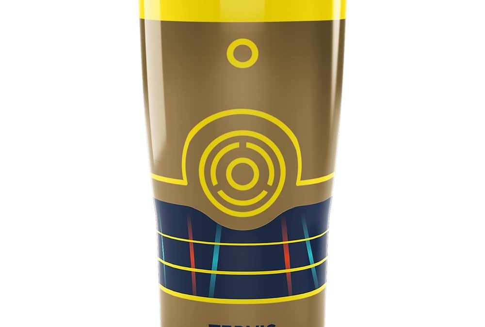 New Star Wars C-3PO Triple Walled Insulated Stainless Steel Travel Tumbler available!