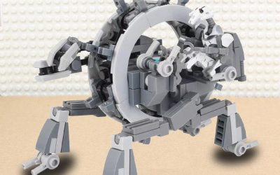 New Revenge of the Sith Custom Made General Grievous Wheel Bike Lego Set available!