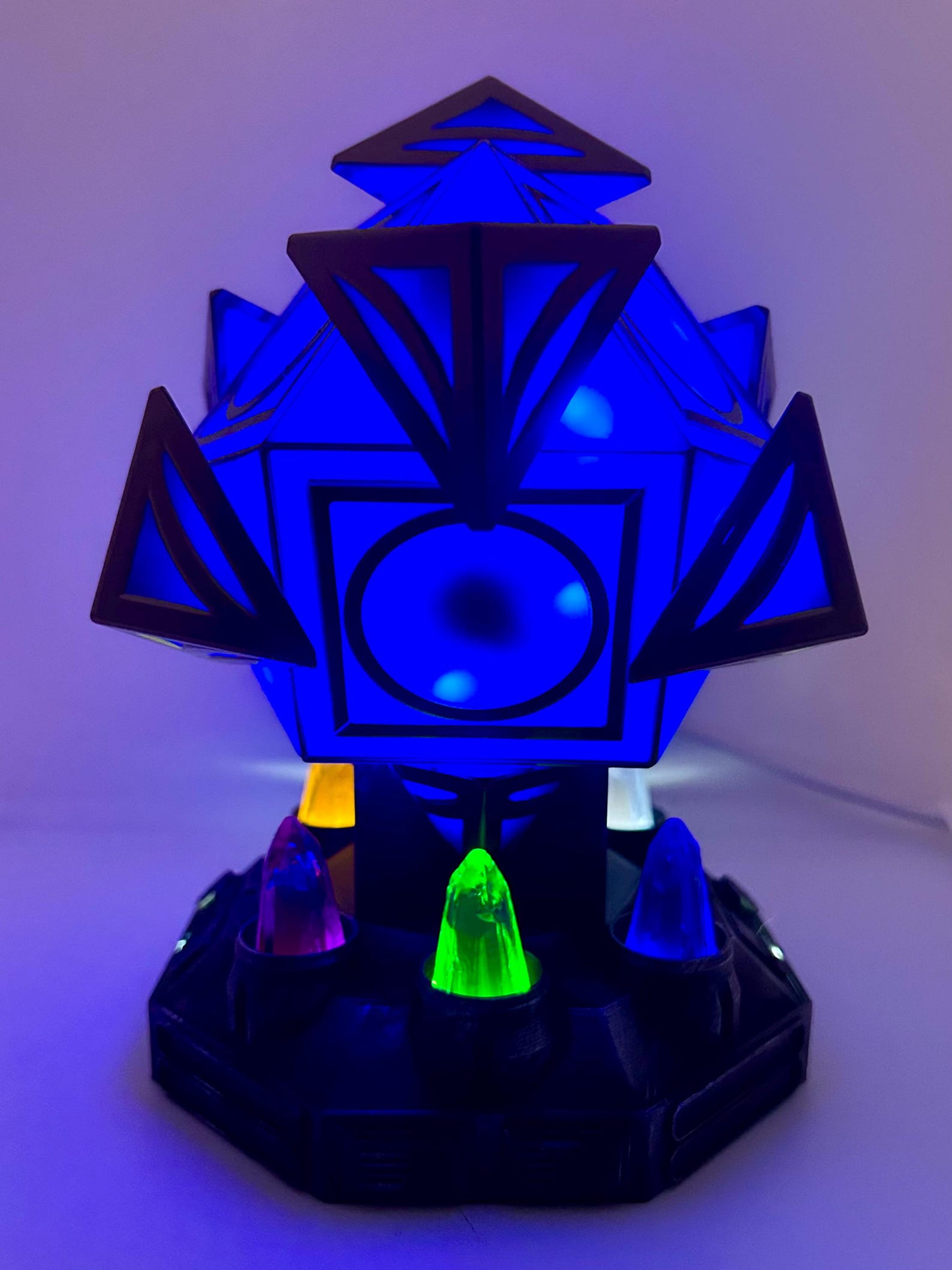 SWGE Holocron and Kyber Crystal Stands Set 3