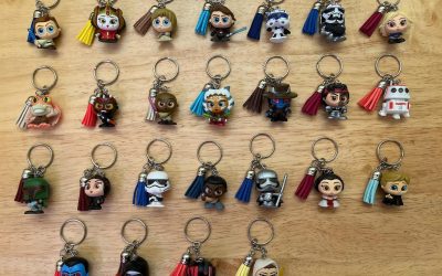 New Star Wars Disney Doorables Character Tassel Keychain Set available now!