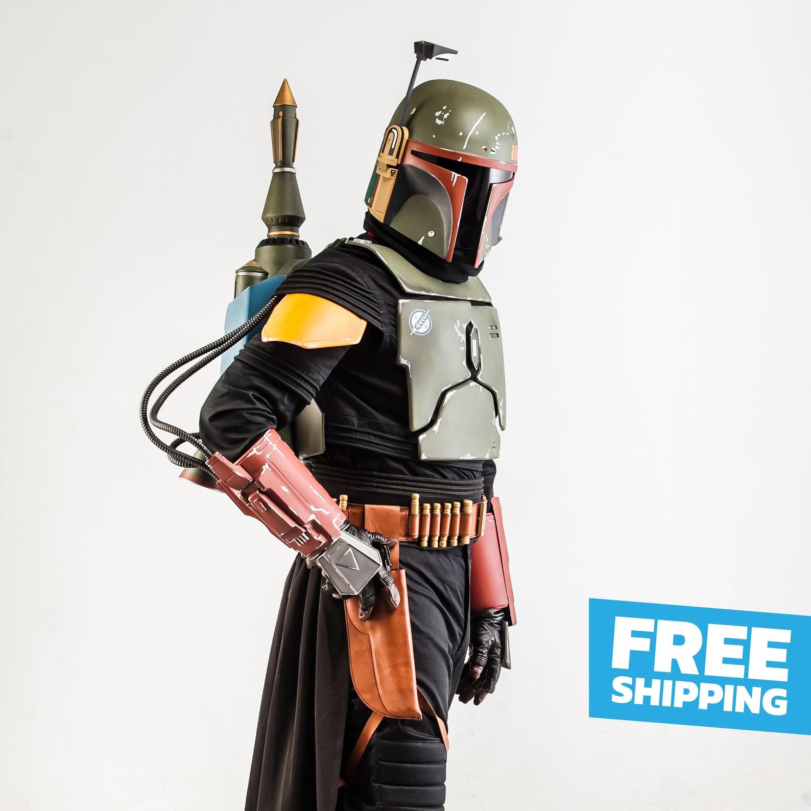 TBOBF Boba Fett Armor (with Jetpack) Cosplay Costume 1