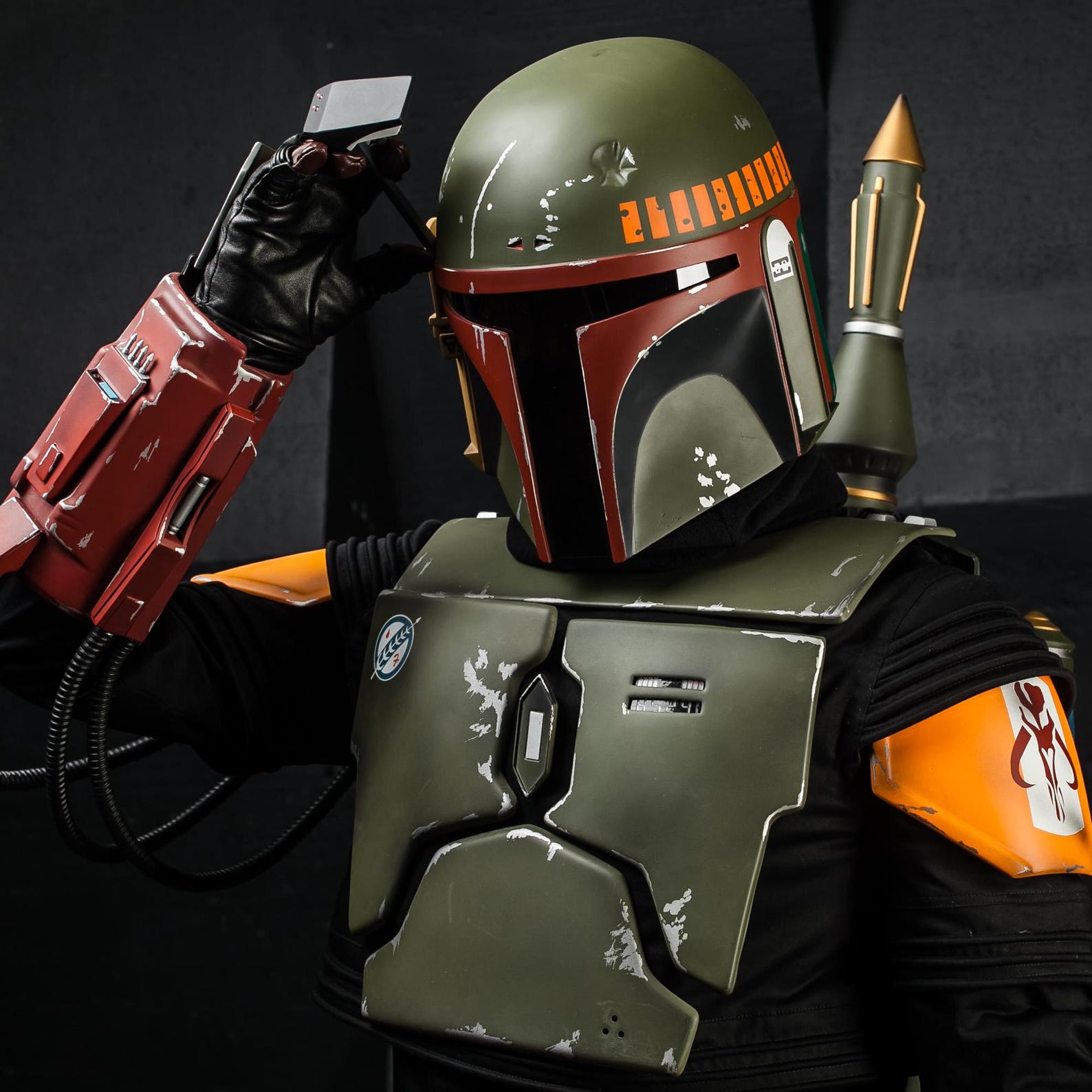 TBOBF Boba Fett Armor (with Jetpack) Cosplay Costume 3