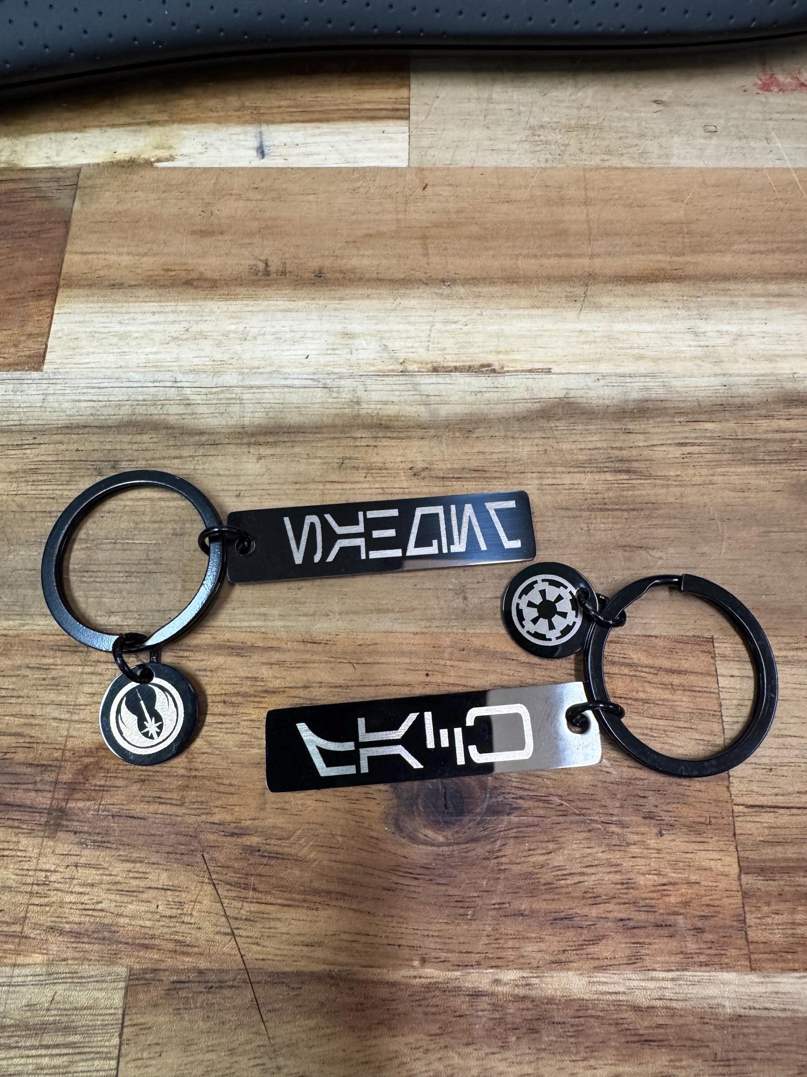 SW Inspired Custom Keychain Name Tag 2