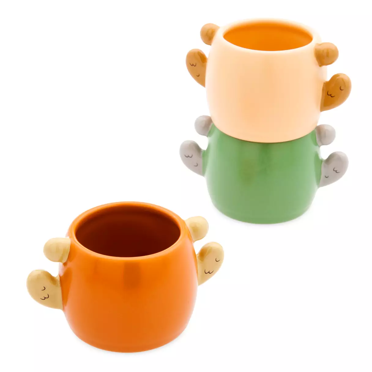 SW Ewok Espresso Figural Mug Set 3