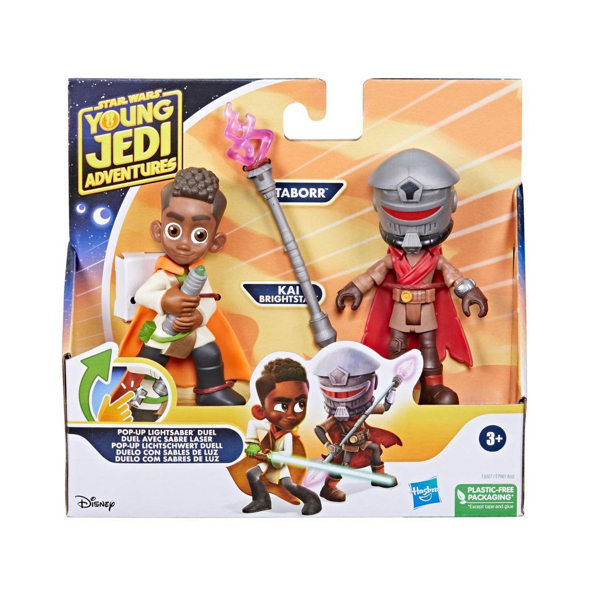 SWYJA Pop-Up Lightsaber Duel Kai & Taborr Figure 2-Pack Set 1