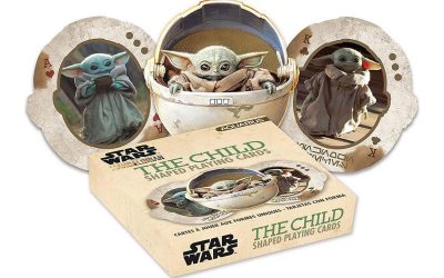 New The Mandalorian The Child (Grogu) Shaped Playing Cards Set available now!
