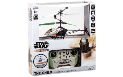 New The Mandalorian The Child (Grogu) in Pram 2 Channel RC Helicopter Toy available!
