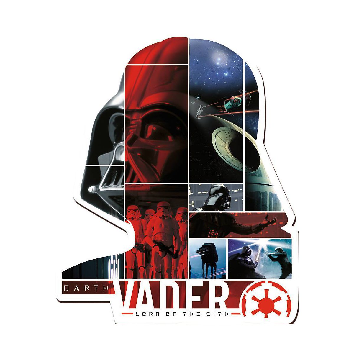 SW Darth Vader Wooden Shaped 160pc Puzzle 3