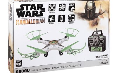 New The Mandalorian The Child (Grogu) in Pram 2.4GHz 4.5 Channel RC Quadcopter available!