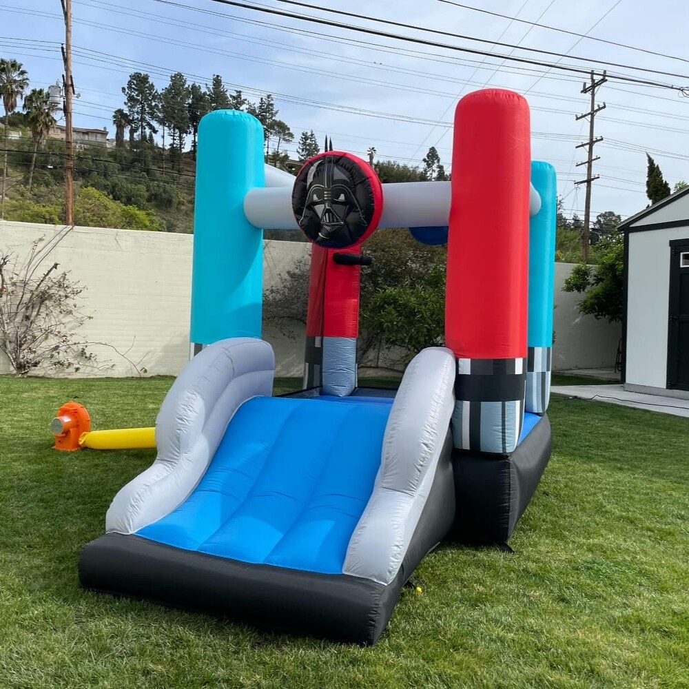 SW Outdoor Inflatable Fun Bounce House (with Slide) 2