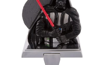 New Star Wars Darth Vader With Lightsaber Stocking Hanger available now!