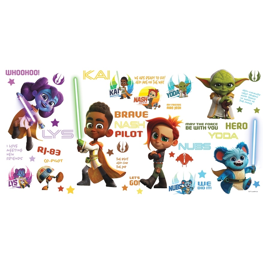 SWYJA Characters, Quotes, and Phrases Wall Decal Set 1