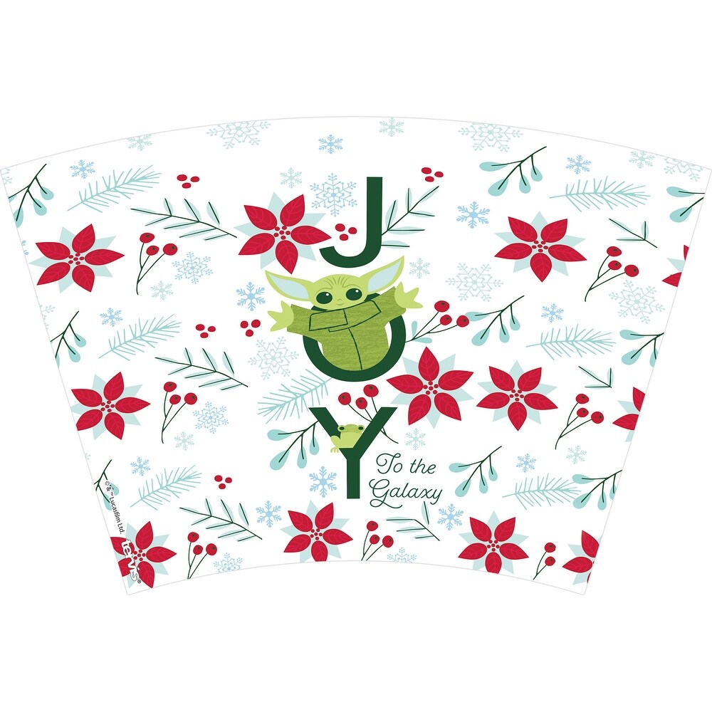 TM The Child (Grogu) Christmas Holiday Joy Double Walled Insulated Travel Tumbler 2