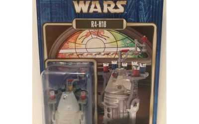 New Star Wars Galaxy's Edge Droid Factory R4-H18 Holiday Figure available now!