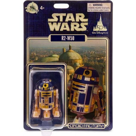 New Star Wars Galaxy's Edge Droid Factory R2-W50 Iridescent Figure available now!