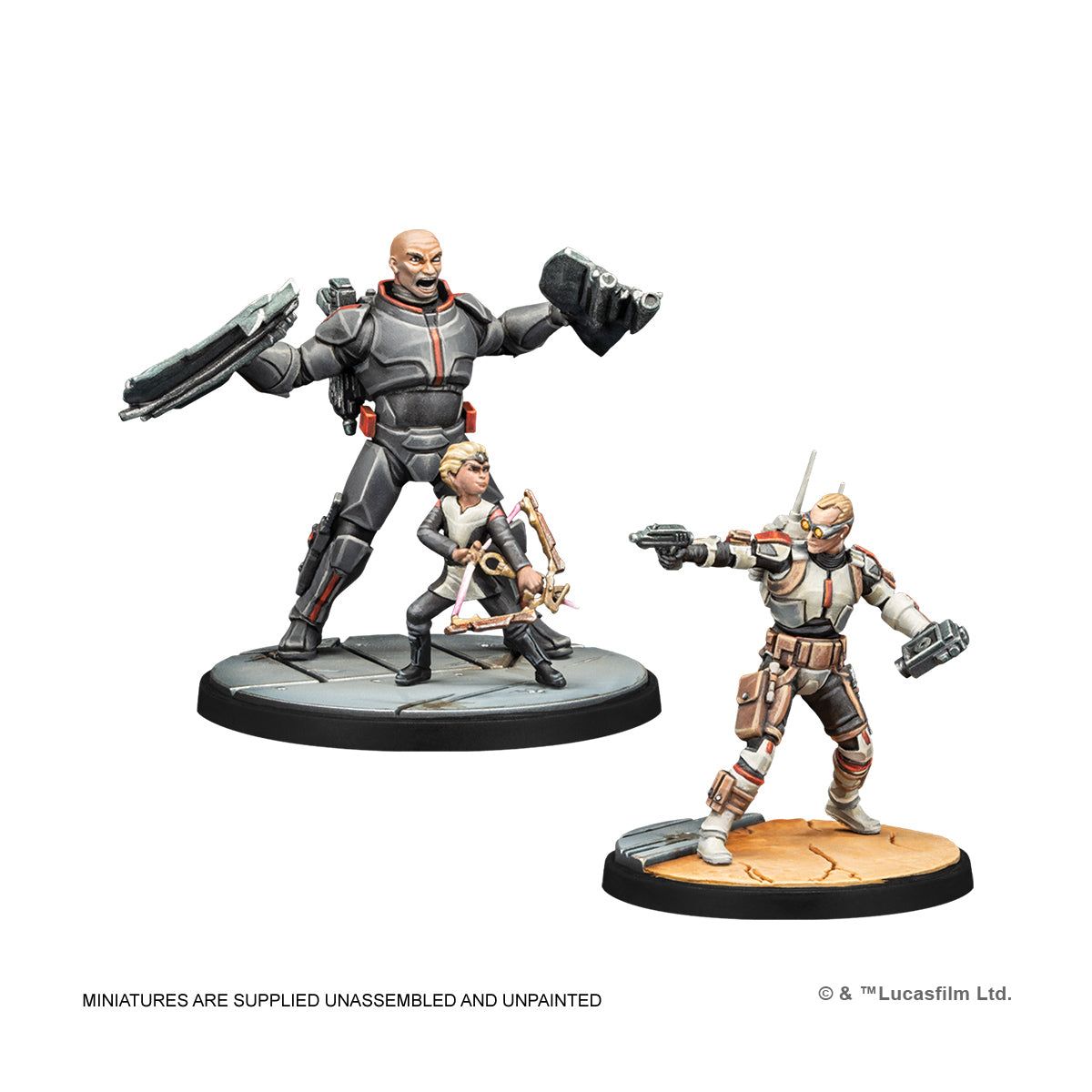 TBB Shatterpoint Clone Force 99 Squad Mini Figure Pack 4