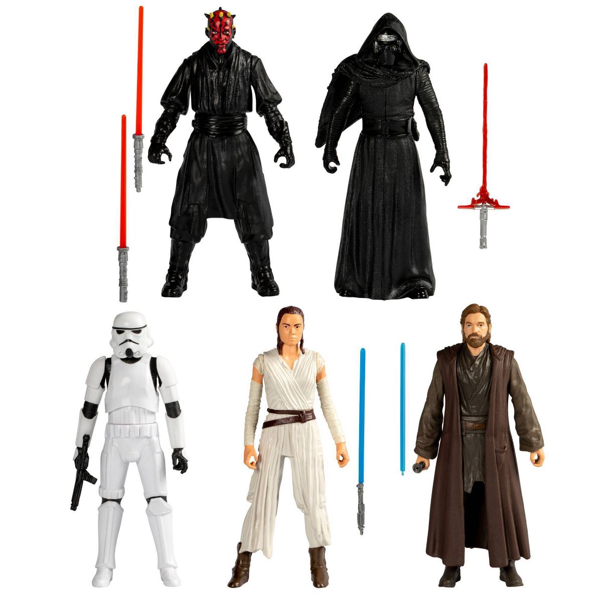 SW Galactic Good vs. Evil 6" Action Figure 5-Pack Set 4