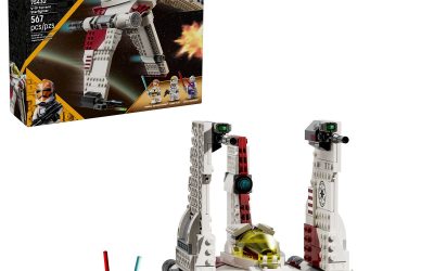 New Star Wars The Clone Wars V-19 Torrent Starfighter Lego Set available now!