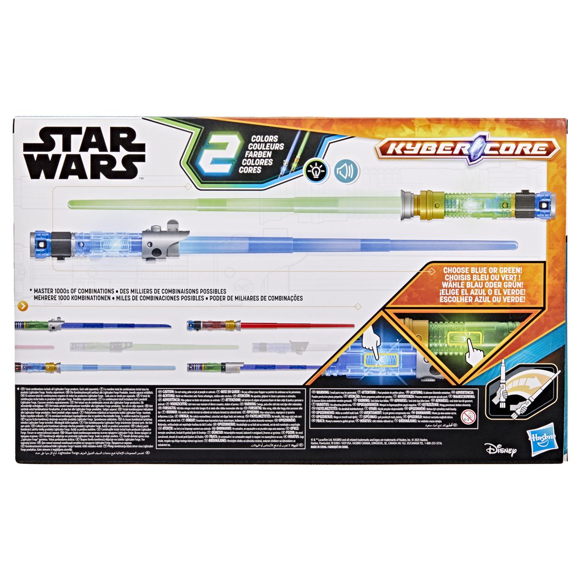 SW Lightsaber Forge Luke Skywalker Jedi Destiny Lightsaber Set 2