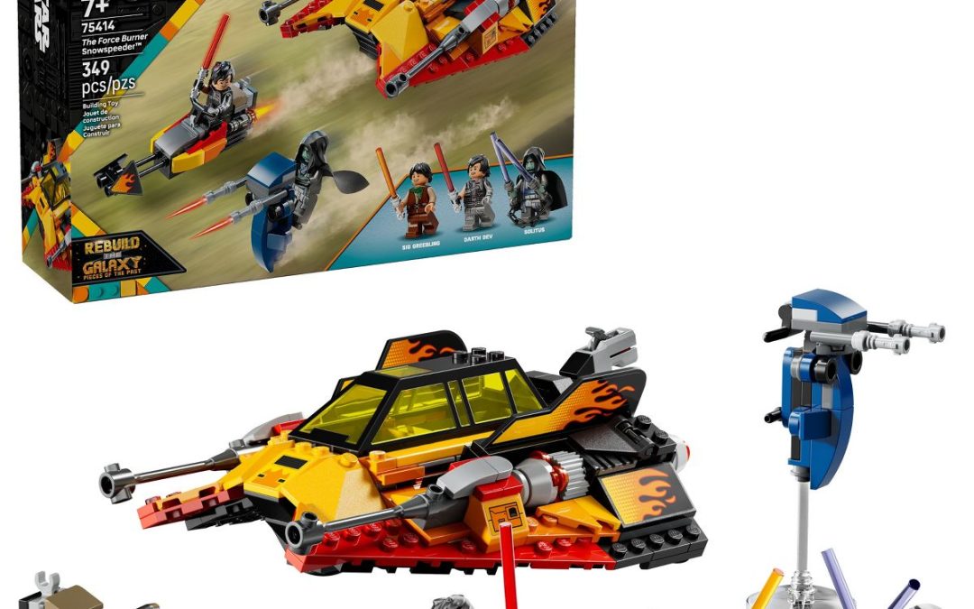 New Rebuild the Galaxy The Force Burner Snowspeeder Lego Set available now!
