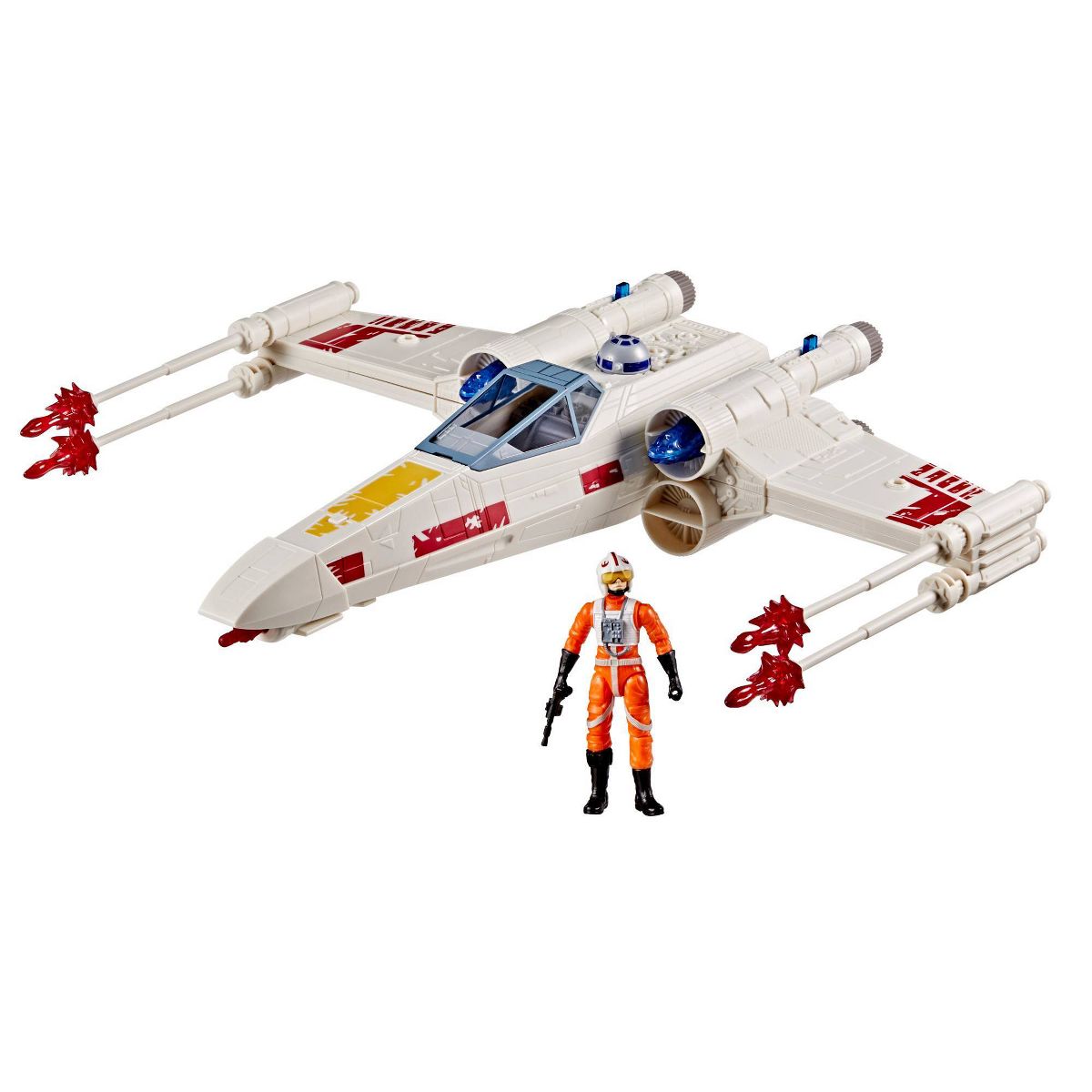 ANH Epic Hero Series X-Wing Figure Vehicle Toy Play Set 3